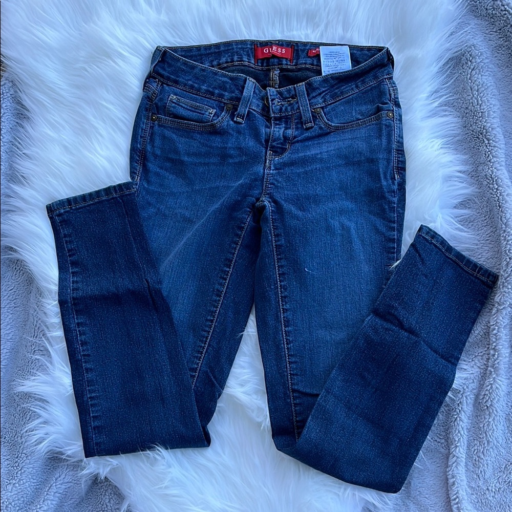Guess Blue Skinny Jeans Classic Denim